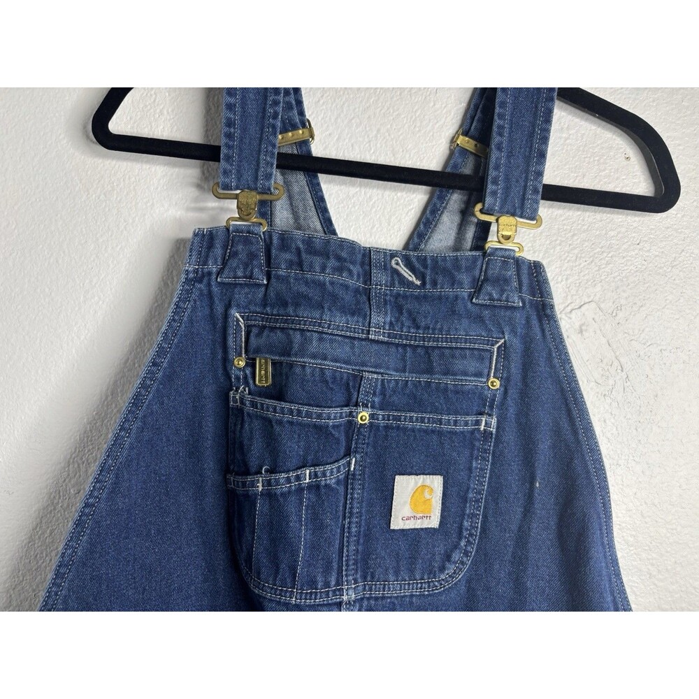 Carhartt Loose-Fit Denim Bib Overalls Men’s  38x28